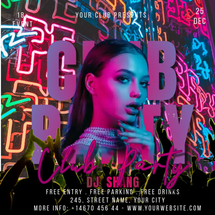 Copy of PARTY INSTA.C | PosterMyWall