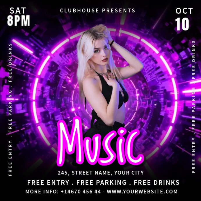 Copy of PARTY INSTA.C | PosterMyWall