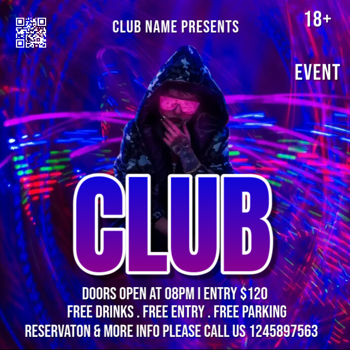 Copy of PARTY INSTA.C | PosterMyWall