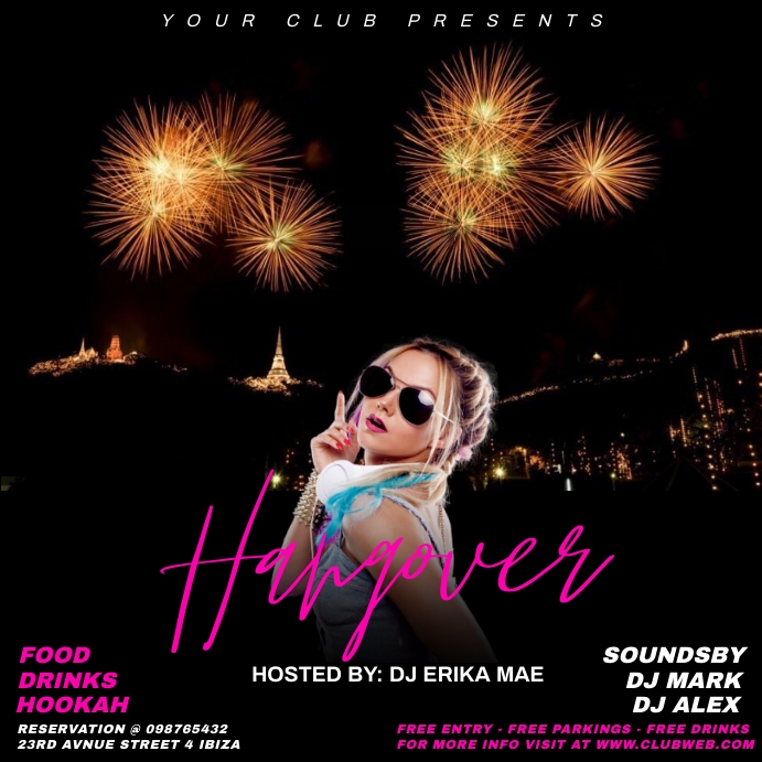 PARTY INSTA.E Instagram 帖子 template