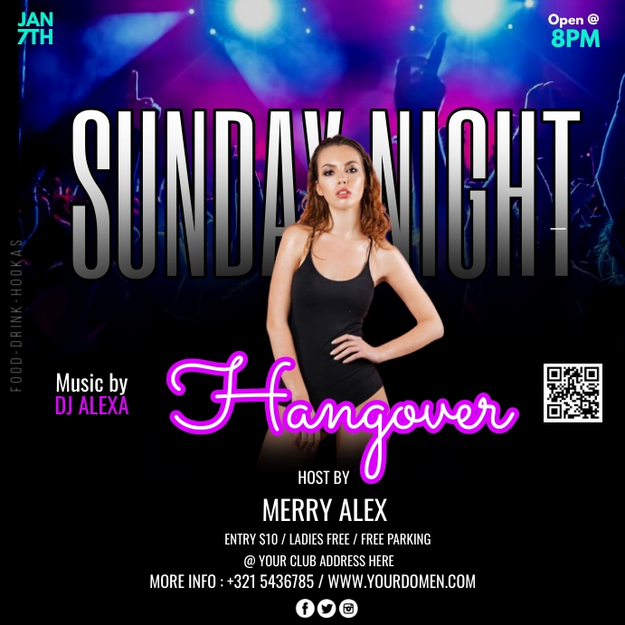 PARTY INSTA.E Template | PosterMyWall