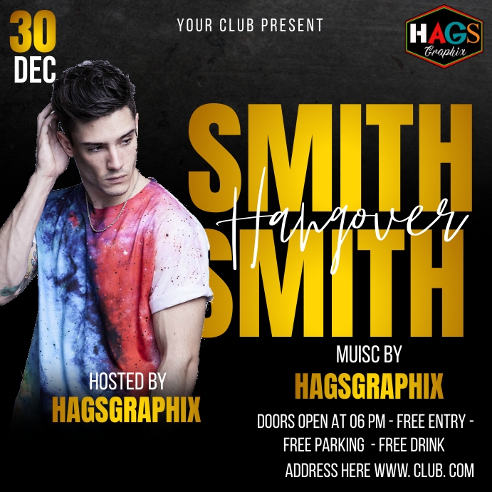 PARTY INSTA.E Instagram 帖子 template