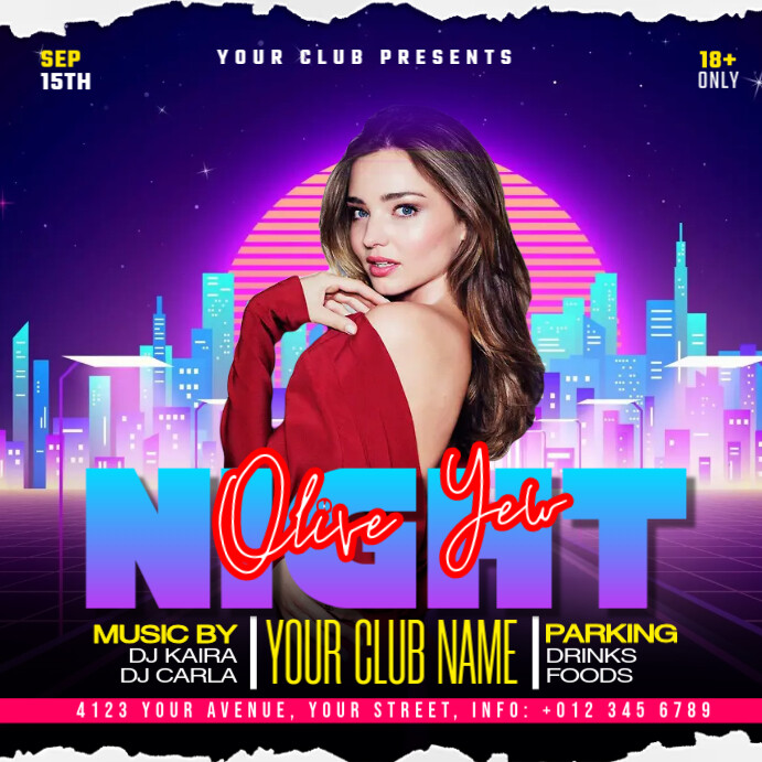 Copy of PARTY INSTA.E | PosterMyWall