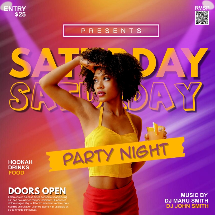 PARTY INSTA.E Instagram 帖子 template