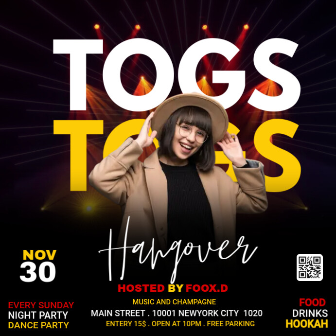 PARTY INSTA.E Instagram 帖子 template