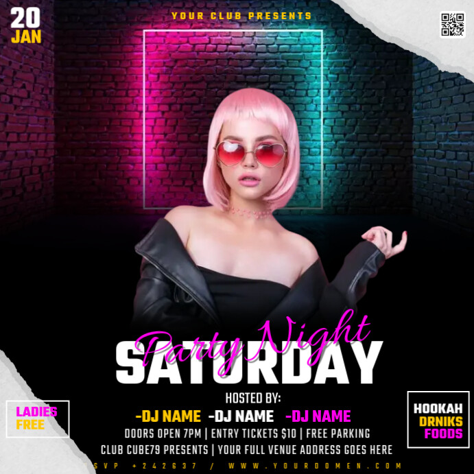 PARTY INSTA.E Instagram 帖子 template