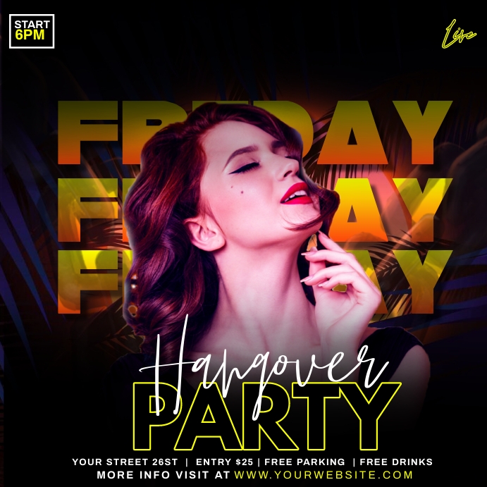PARTY INSTA.E Instagram 帖子 template
