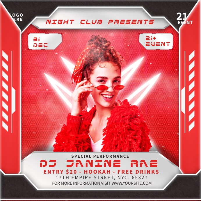 Copy of PARTY INSTA | PosterMyWall
