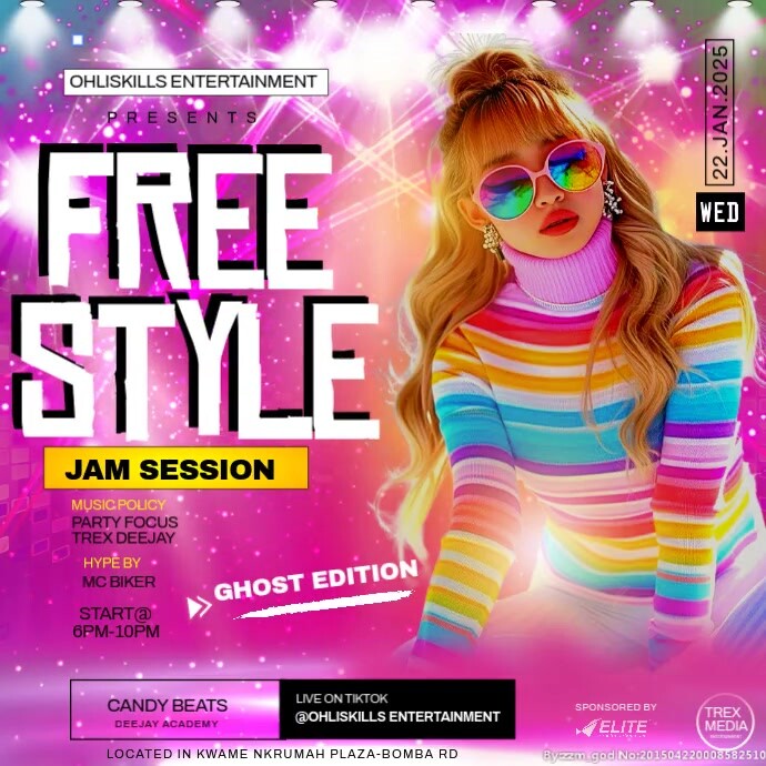 Copy of PARTY JAM FLYER TEMPLATES | PosterMyWall