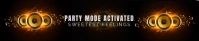 party mode Bannière Soundcloud template