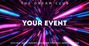 Party Night Club Event Video Ad Facebook 共享图片 template