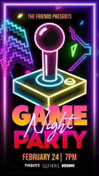 Party Night Indaba yaku-Instagram template