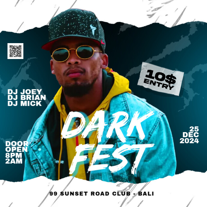 Party Night Event Template PosterMyWall