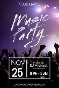 PARTY POSTER Template | PosterMyWall