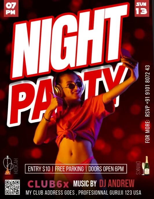 party poster Template | PosterMyWall