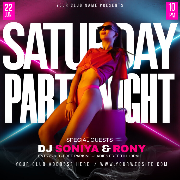party poster Template | PosterMyWall