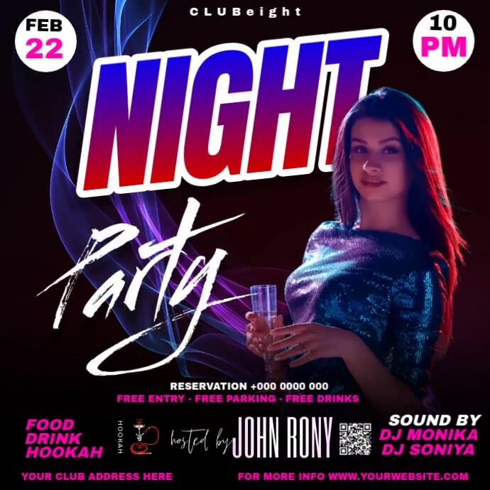 party poster Template | PosterMyWall