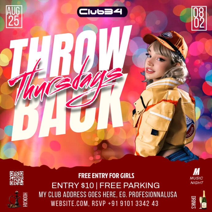party poster Template | PosterMyWall