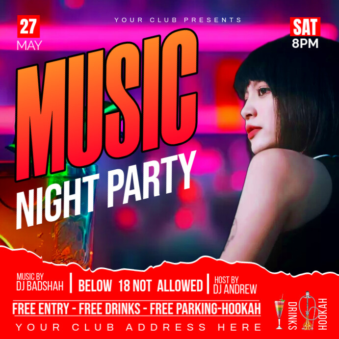 party poster Template | PosterMyWall