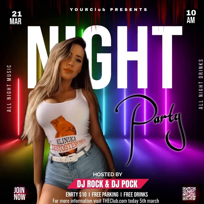 party poster template
