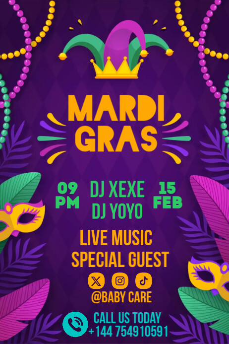 Party poster Template | PosterMyWall