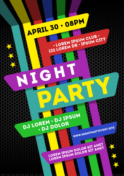 PARTY POSTER Template | PosterMyWall