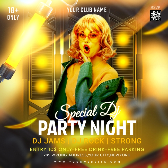 party poster Template | PosterMyWall
