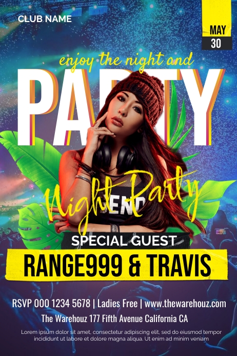 Party Poster Template | PosterMyWall