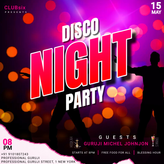 party poster template | PosterMyWall