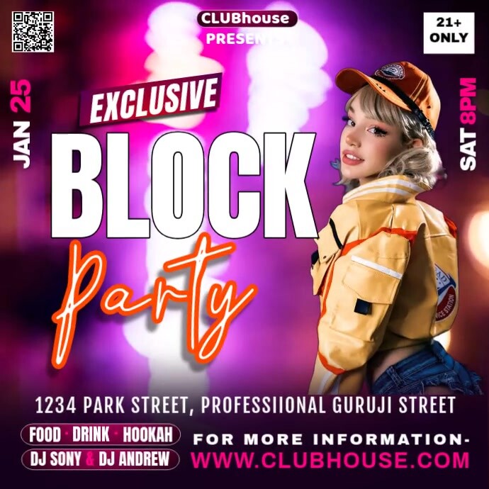 party poster template | PosterMyWall
