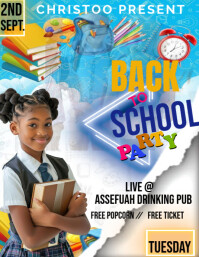 Party poster templates Flyer (US Letter)