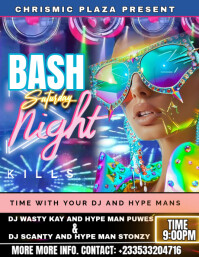 PARTY POSTER TEMPLATES Flyer (US Letter)