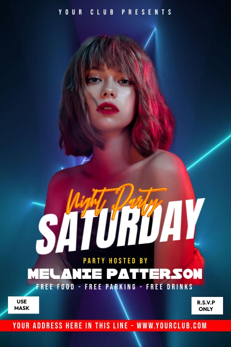 PARTY POSTER.KC template