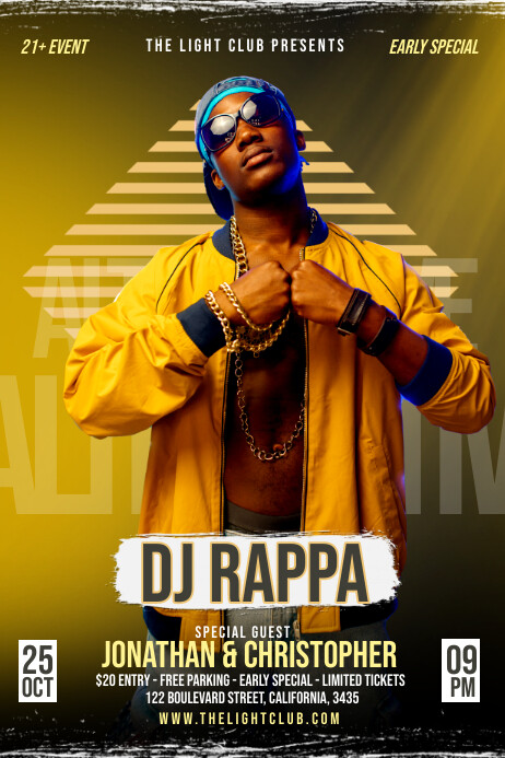 Copy of Party Rap Poster | PosterMyWall