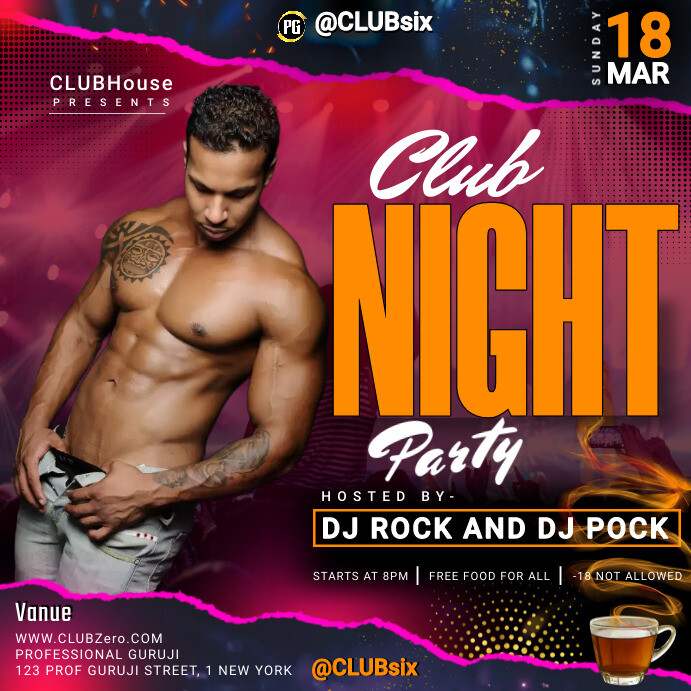 Copy of party social media post | PosterMyWall