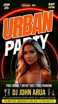 Party Template (18) Instagram-verhaal