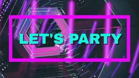 Party template Digital Display (16:9)