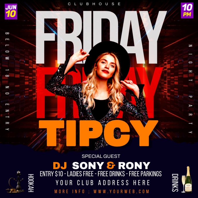 party template | PosterMyWall