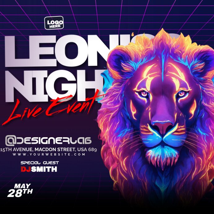 party template Instagram Post