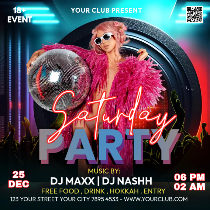 Copy of PARTY TEMPLATE.C | PosterMyWall