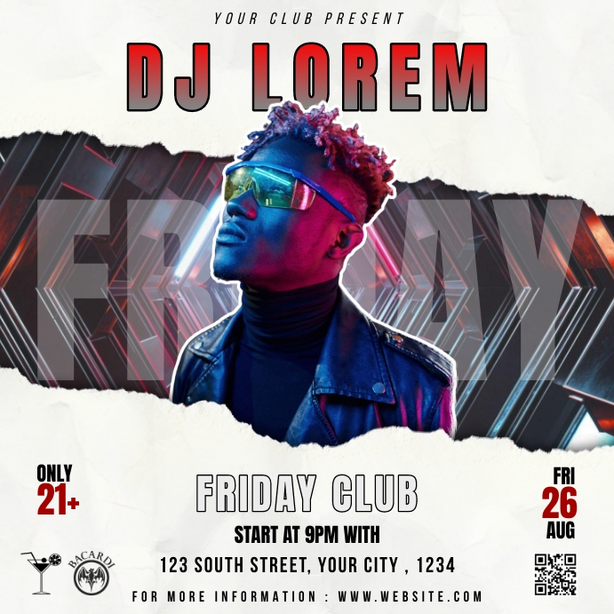 Copy of PARTY TEMPLATE.R | PosterMyWall