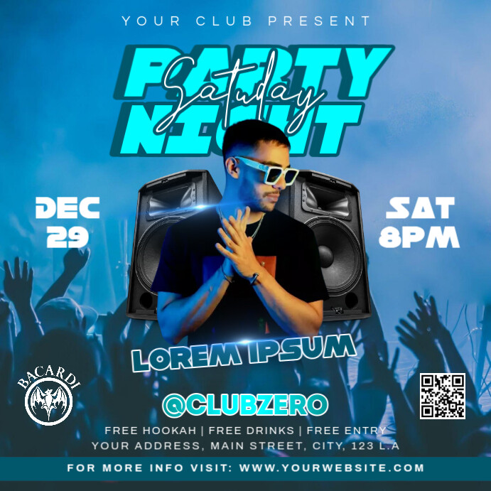Copy of PARTY TEMPLATE.R | PosterMyWall