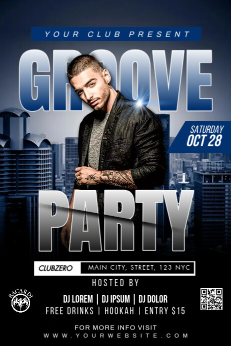 PARTY TEMPLATE.R | PosterMyWall