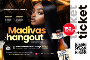 Party TIcket Design Template Étiquette