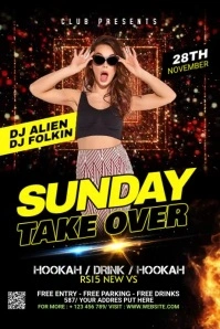 Party Tumblr Graphic template