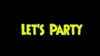 Party video Background Pantalla Digital (16:9) template