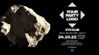 party video facebook event header universe ad Film w tle na Facebooka (16:9) template