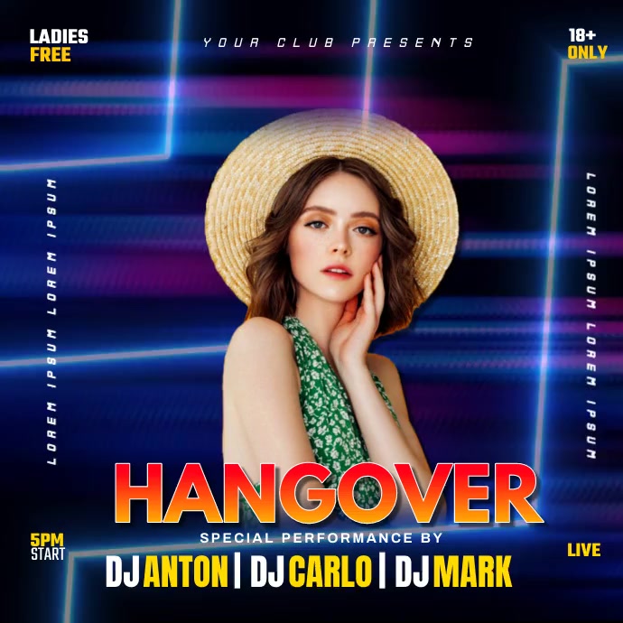 PARTY VIDEO.E Template | PosterMyWall