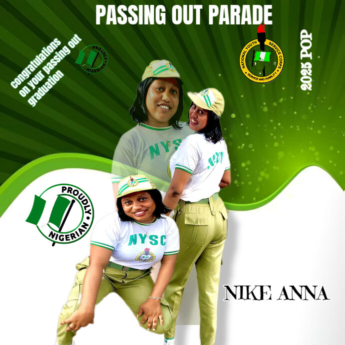 Plantilla de Passing out nysc graduation | PosterMyWall