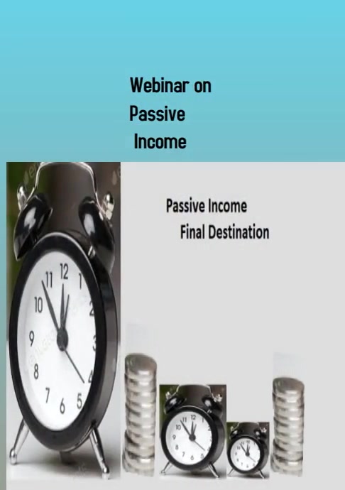 Passive Income Template PosterMyWall